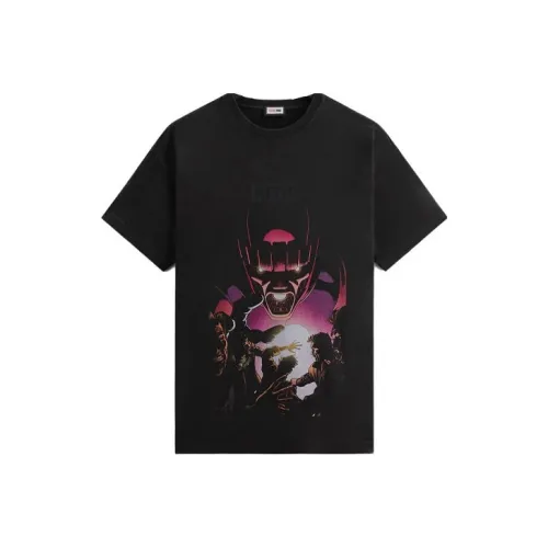 KITH X Marvel SS23 Co Брендированная Серия T Рубашка Унисекс Черная