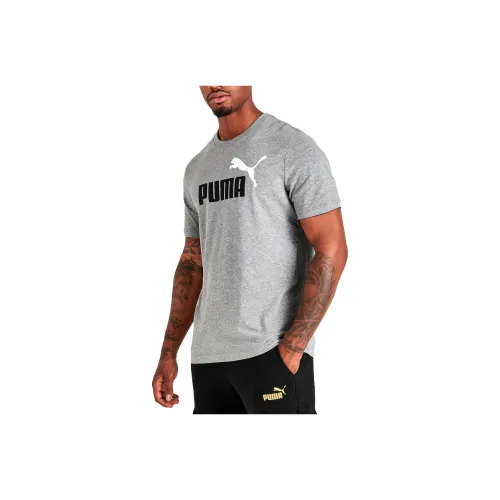 PUMA Essentials Серый Мужской T-Рубашки