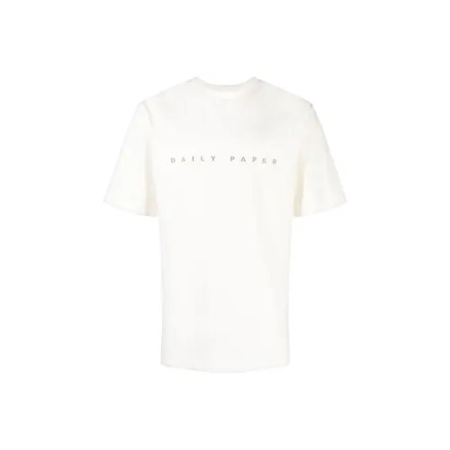 Daily Paper Белая Мужская T-Рубашка