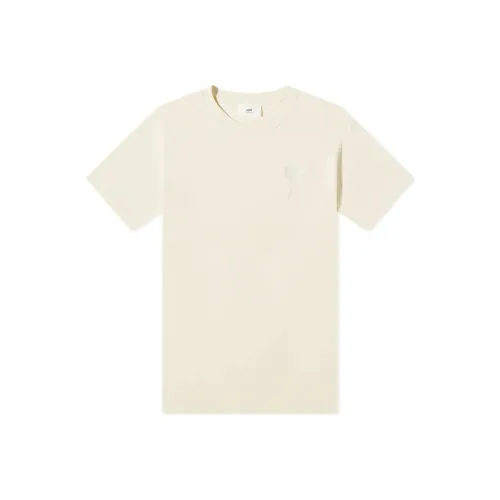 AMIPARIS Экрю Унисекс Т-рубашка