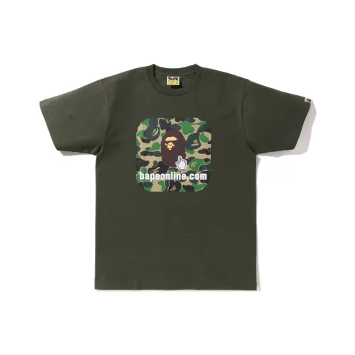 A BATHING APE Голова Series Мужская T-рубашка