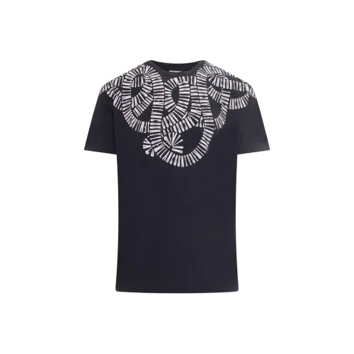 Marcelo Burlon Мужские черные T-рубашки