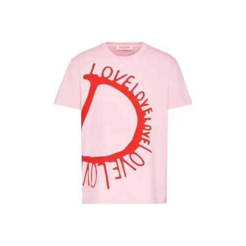 Valentino Розовые Мужские T-рубашки