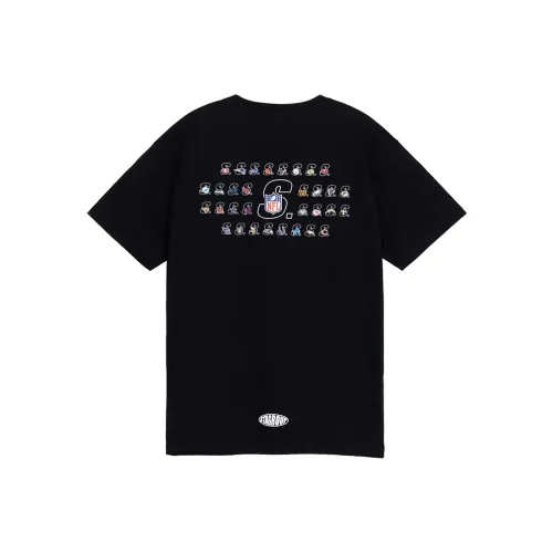 NFL X STA Co Branded Series Черные Унисекс Футболки