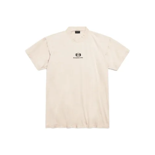 Balenciaga Белая Мужская T-рубашка