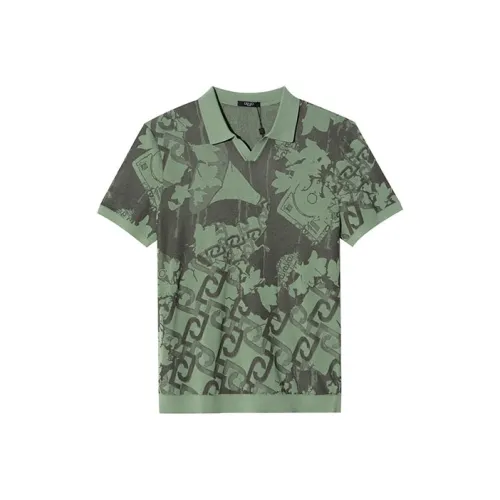 LIU·JO UOMO Зеленый Мужской T-Рубашки