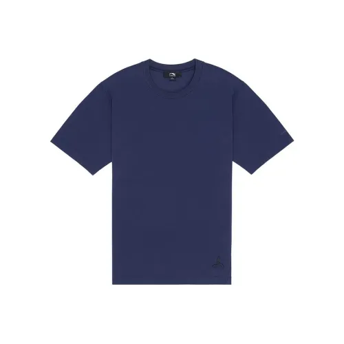 LI NING 1990 Commuter Series Темно-синий Мужская футболка T-Shirt
