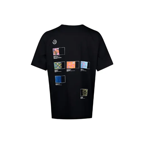Y 3 Черные Мужские T-Рубашки