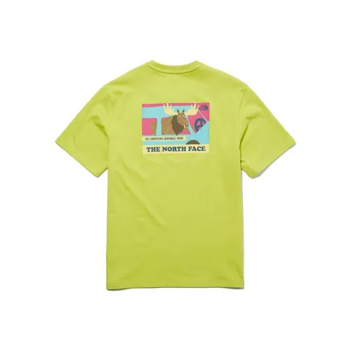 The North Face Зеленая яблочная унисекс футболка