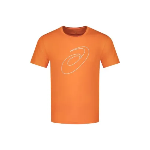 Asics Ярко-оранжевый Мужской T-Shirt