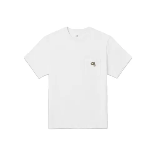 Lee Белые Мужские T-рубашки