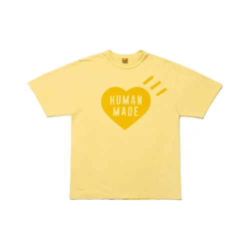 HUMAN MADE HUMAN MADE SS23 Human Fabrication Series Желтая Унисекс Футболка