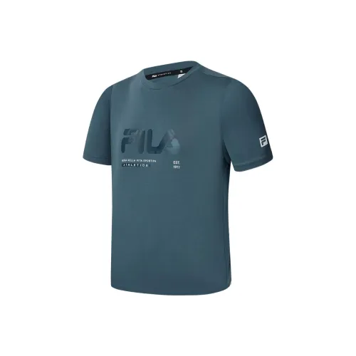 FILA Чай Синий Мужская T-рубашка