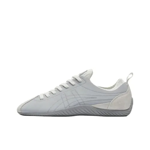 Onitsuka Tiger Sclaw Slip-resistant Abrasion-resistant Low Top Casual Unisex Gray Onitsuka Tiger Sclaw Slip-resistant Abrasion-resistant Низкий Топ Повседневный Унисекс Серый