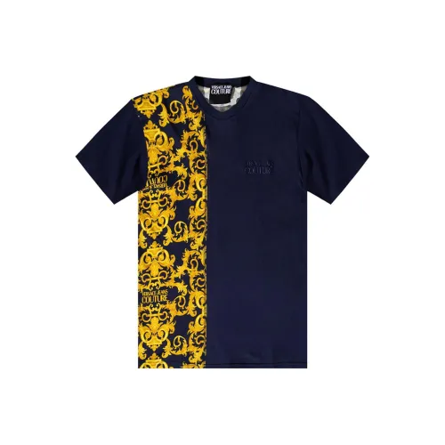 VERSACE Мужские черные T-рубашки