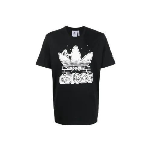 Adidas Originals Мужская Черная T-Рубашка