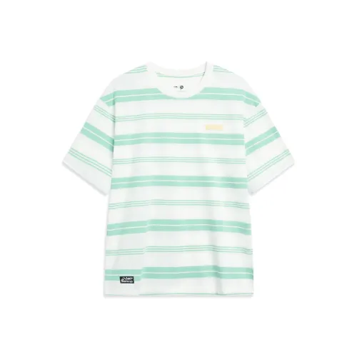 LINING Скейтборд Сливочный Прозрачная бирюза Заварной Торт Желтый Унисекс Футболка