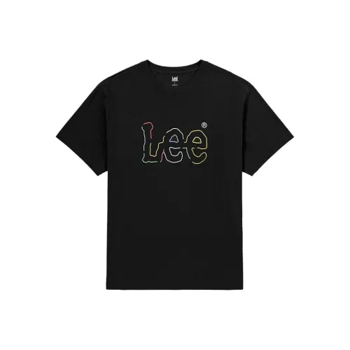 Мужская черная футболка Lee co-branded model