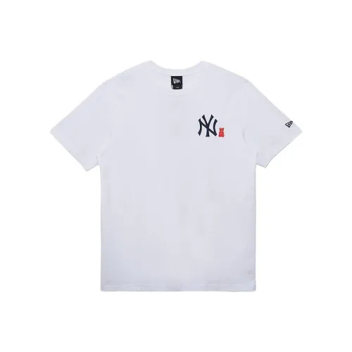 New Era Белый Унисекс Футболка