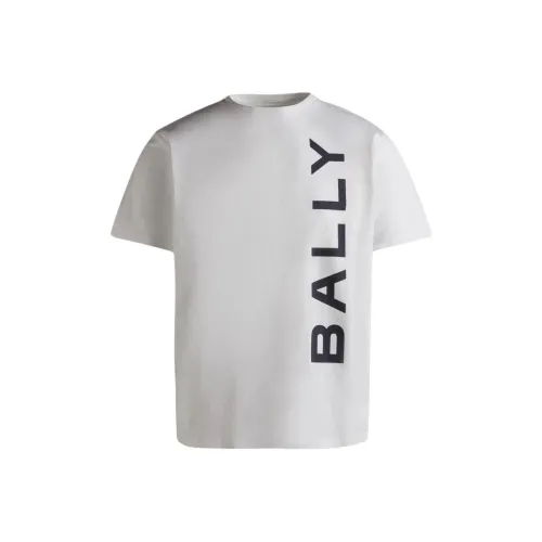 BALLY Белая Мужская T-Рубашка