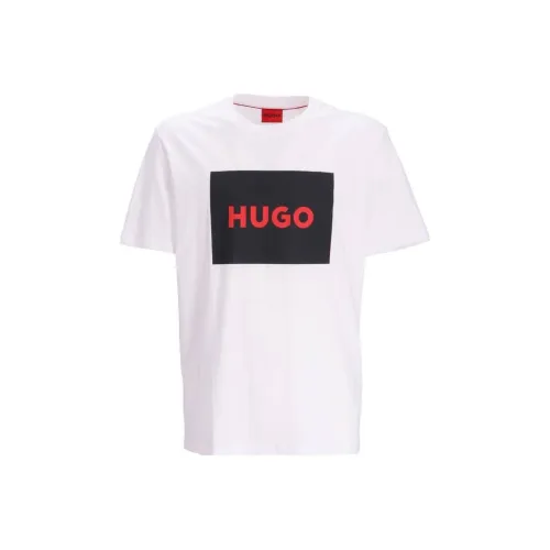 Hugo Boss Белые Мужские T-рубашки
