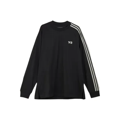Y 3 Черная Унисекс Футболка