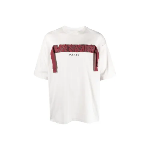 Lanvin Айвори Мужская T-Рубашка