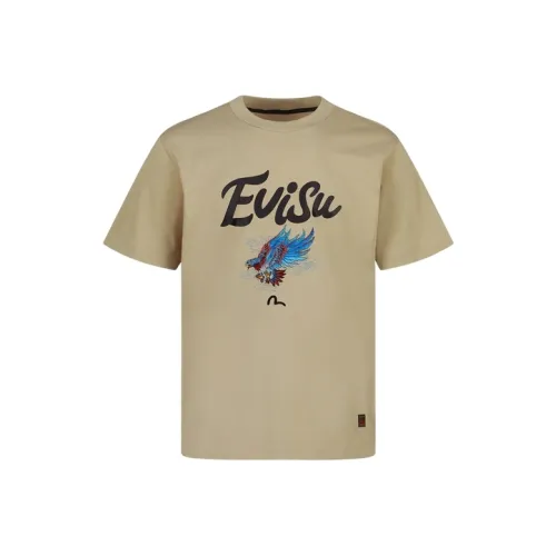 EVISU Абрикос Мужская T-Рубашка