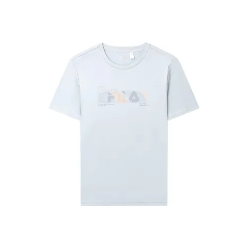 FILA Небесно-голубой Мужской T-рубашки