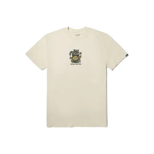 VANS Винтажный белый Унисекс Футболка