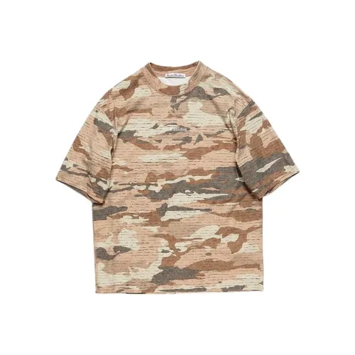 ACNE STUDIOS SS24 T Рубашка Мужская Какао-Коричневый