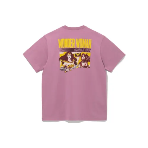 New Era New Era X JUSTICE LEAGUE Розовая Унисекс Футболка