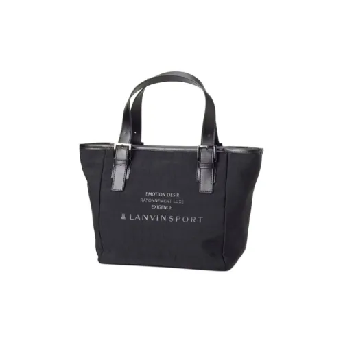 Lanvin Нейлоновая сумка-тоут сумка для покупок мужская сумка черная