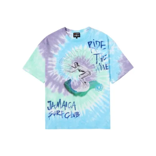 SSSAINT LOUIS SSSAINT LOUIS X Playboy Co Branded SERIES Tie Dye Синий Унисекс T Рубашки