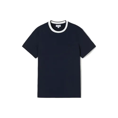 LACOSTE Collaboration Темно-синие Мужские T-рубашки