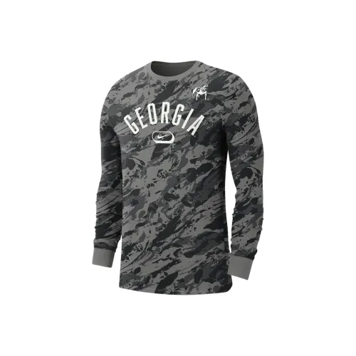 nike Georgia T Рубашка Мужская Черная