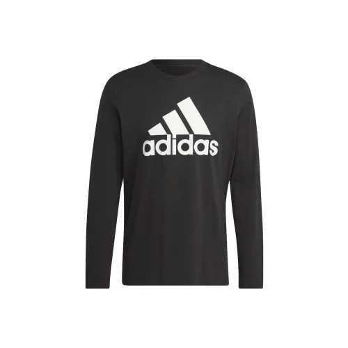 Adidas Мужские черные футболки