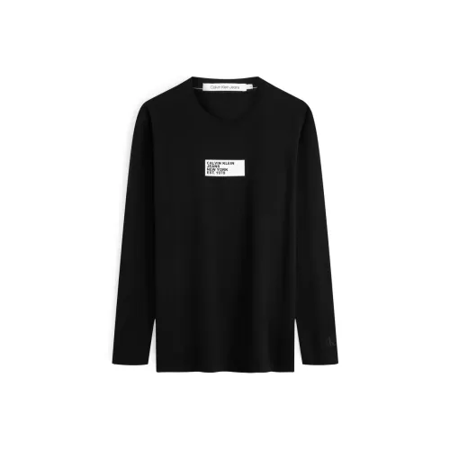 Calvin Klein Space Черный Мужская T-Рубашка