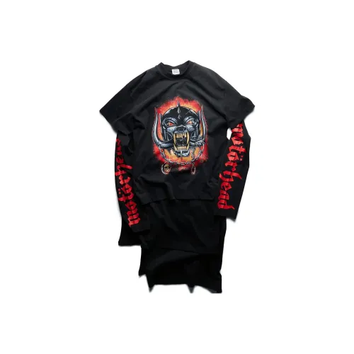 Vetements Motörhead Co Фирменная черная унисекс футболка