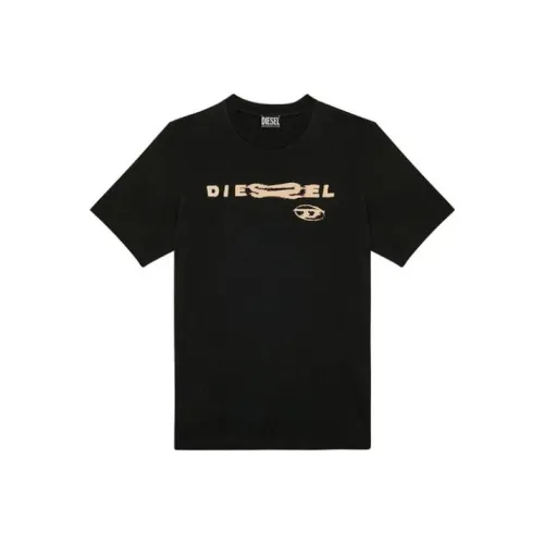 DIESEL Мужские черные T-рубашки