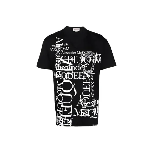 Alexander McQueen Черные Мужские Рубашки