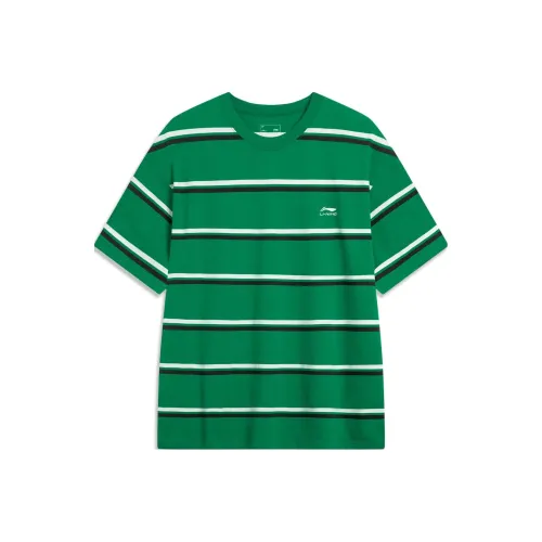 LINING Sports Life Collection Футболка Унисекс Лесной Зеленый