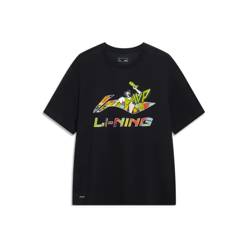 LINING Sports Life Collection Черная Мужская Футболка