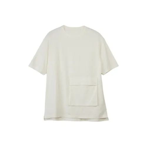 Y 3 Экрю Унисекс Футболка