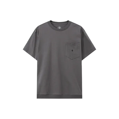 Volcom Рукав с оборванным плечом T-рубашка Унисекс