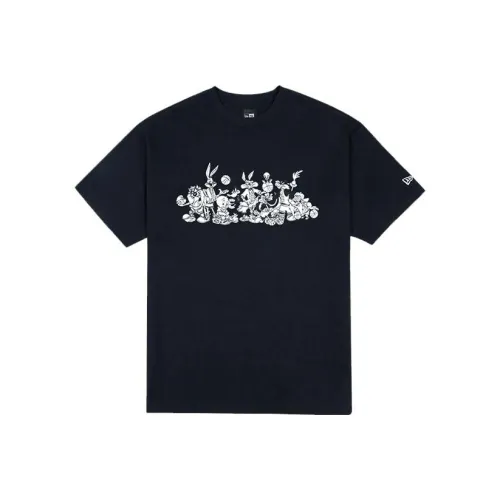 New Era T-Shirt Унисекс Морской Синий