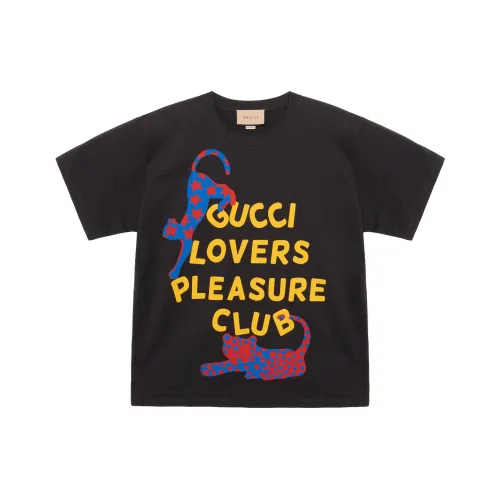 GUCCI Мужские черные T-рубашки