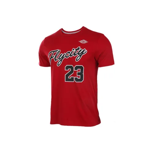 JORDAN Fly City Red Мужская T-рубашка