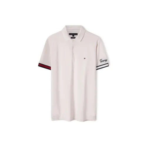 Tommy Hilfiger Cloud White AC0 Мужская T-рубашка