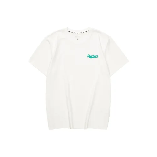 Skechers T-Shirt Унисекс Зефирно-белый